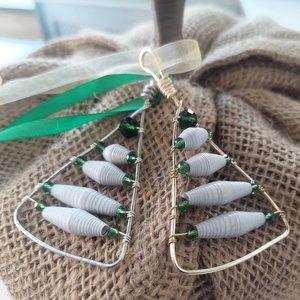 Paper Bead Tree Ornament - Small