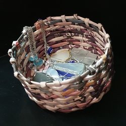 Recycled Newspaper Baskets